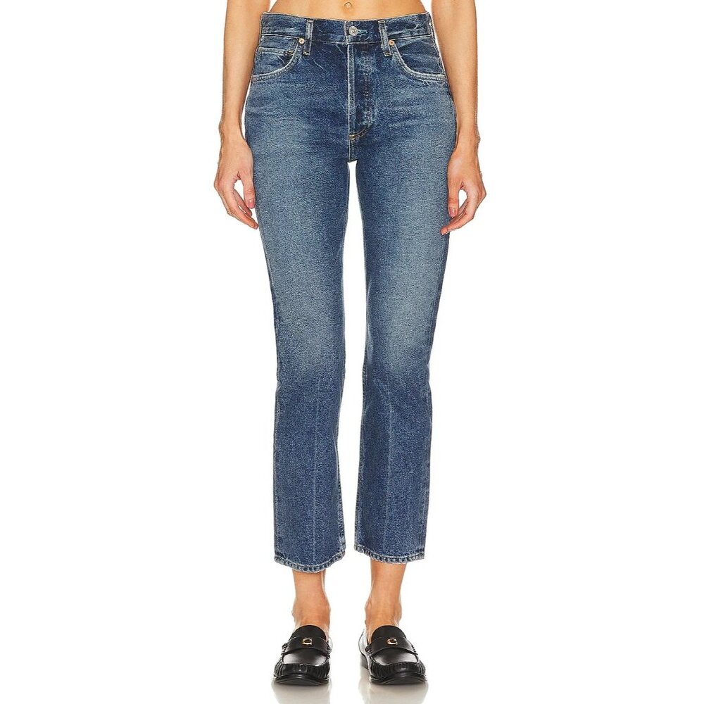 NWT Citizens of Humanity Charlotte in First Class High Rise Straight Jeans 26